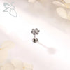 ZS 1PC 16G Stainless Steel Lip Piercings for Women Snowman Reindeer Pine Lip Rings Cartilage Earring 6mm/8mm Helix Piercing - Image 4
