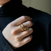 Cross Multilayer Wide Ring Simple For Women Party Jewelry Classic Gift Ring for Wedding Jewelry - Image 4