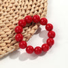 Colorful Acrylic Beaded Bracelet in Multiple Shades - Image 32
