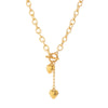 IngeSight.Z Retro Metal Heart Pendant Long Cross Chain Necklace for Women Punk Gold Color OT Buckle Choker Necklace - Image 5