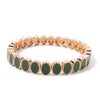 6x8mm Enamel Crystal Bracelets For Women Gold Color Zirconia Rhombus Bead Elastic Bangle - Image 15