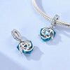 Silver Blue Charms Whale Shark Sea Turtle Dolphin Seahorse Pendant Bead Fit Bangle Bracelet Charms Jewelry - Image 3