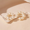 Non-Piercing C-Shaped Clip Earrings with Rounded Bead Accents - Image 9
