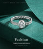 MODIAN 925 Sterling Silver Jewelry Sets Luxury Oval Clear CZ Necklace Earrings For Women Wedding Engagement Statement Jewelry