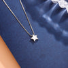 Simple Sweet Silver Star Pendant Necklaces - Image 5