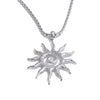 Stainless Steel Sun Drop Necklace Hoop Earrings for Women Resistant Charm Jewelry Set Accessories Gift - Image 9