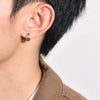Rainbow Color Hoop Earrings for Men Women, Stainless Steel Metal Huggie Earrings,LGBT Jewelry Gift - Image 2