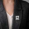 Beit HaMikdash Brooch Holy Jerusalem Temple Stainless Steel Jewelry Jewish Man Suit Pin Gift for Her or Him Jewish Gift - Image 6