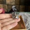 Buyee Silver Big Ring Finger Cute Bat Open Ring for Woman Men Unique Animal Punk Jewelry Circle - Image 4