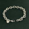Silver Bracelet Buckle Basic Chain Charm Women Wedding Party Gift Jewelry - Image 3