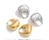 Personality Stainless Steel Chunky Hoop Earrings for Women Gold Pvd Plated Geometric Daily Casual Jewelry - Image 12