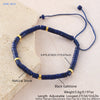 4mm Stone Bracelet Double Layer Woven Agate Imperial Stones Adjustable Bracelets Couple Jewelry Gift - Image 9