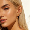 6pcs European And American Minimalist Stainless Steel Zircon Ear Clip Set for Women Elegant Multiple Stud Earring Jewelry Gifts - Image 2