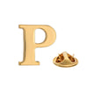 Quality Brass Initial A to Z 26 Letters Pin English Symbol Design Men's Suit Collar Lapel Brooch Pin - Image 23