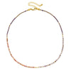 Cute Small Faceted Bead Stone Choker Necklace Spinel Lapis Lazuli Amazonite Tourmaline Agate Amethyst Cute Gift - Image 15