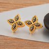 Korea Flower Shape Pave Shiny Crystal Zircon Stud Earrings For Women Female OL Style Ear Jewelry Gift - Image 9