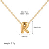 Tiny Gold Color Bubble Balloon Initial Letters Charms Chocker Necklaces for Women Single Alphabet Chains Personalized Jewelry - Image 26