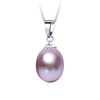Pearl Pendant Necklace with 6 to 10 mm Pearls - Image 2