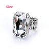 Personality Elegant Big Ring for Women 7 Colors Big Resin Stone Elastic Stretch Finger Rings Jewelry Christmaswholesale - Image 23