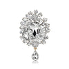 Unique Design Pendant Crystal Brooch Banquet Jewelry Unisex Brooch Clothing Accessories Delicate Sparkling Gifts - Image 9