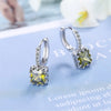 Silver Zircon Earring For Women's Wedding Jewelry Accessories Party Holiday Gift - Image 2