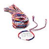 10Pcs/Set Summer Beach Woven Rope Tassel Anklet For Girl Beautiful Bohemia Bracelets Anklet For Women - Image 3