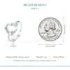 Silver Moonstone Open Rings for Women Lovely Moon Cat Adjustable Cocktail Ring Party Jewelries Gift - Image 5