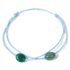Bohemia Adjustable Rope Anklets Stone Irregular Stone Beads Bracelet Anklet for Women Men Handmade Jewelry - Image 11