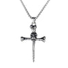 Men's Personality Is Cool, Ha's Large Wing Pendant, Copper Inlaid Zircon Street Necklace - Image 7