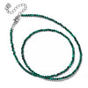 Shiny Crystal Necklaces Simple Small Beads Necklaces Facted Stone Choker Clavicle Chain Women Jewelry Male gifts - Image 31