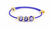 Adjustable Turkish Evil Eye Rope Bracelet in Multiple Colors - Image 33