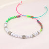 Handmade Jewelry Anklet for Women Crystal Beaded Handweave Rope Adjustable Ankle Bracelet Chain Beach Accessories - Image 2