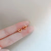Tiny Minimalist Silver Plated Korean Mini Small Flower Stud Earrings for Women Teens Temperament Daily Wear Ear Piercing Jewelry - Image 20