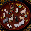 Baroque Beautiful Sheep Goat Animal Design Men Women Brooch Pin，JewelryAccessories, WeddingHolidayPartyCoupleSurpriseGift - Image 1