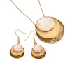652F Women Flower Jewelry Set Comfortable Pendant Jewelry Adjustable Chain Necklace Suitable for Various Stylish Outfits - Image 5