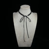 Black Lace Bow Choker Necklace for Women Harajuku Gothic Dark Girl Bow Strap Sweet Sexy Collar Necklace Party Female Jewelry - Image 1