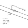 Stainless Steel Chain Necklace in Paperclip Box or Twisted Link Styles - Image 10