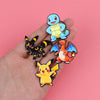 Cute Anime Monster Enamel Pin Cool Duck Turte Brooch Pines Lapel Pins Badge on Backpack Costume Accessories Jewelry Friends Gift - Image 4