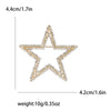 Tassel Shooting Star Pins for Women Unisex Rhinestone Star Brooches Office Party Friend Gifts Jewelry Accessories - Image 19