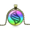 Anime Mega Stone Poke Necklace Glass Dome Cabochon Pendant Jewelry Choker Necklaces for Women Gift - Image 2
