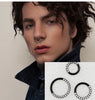 Hinged Stainless Steel Segment Piercing Ring with Stone Detail in 6 mm to 14 mm Sizes - Image 24