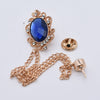 Temperament Elegant Full Rhinestone Hollow Feather Brooches for Men Classic Brooch Suit Lapel Pin Jewelry Accessories - Image 8