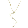 Sparking Sexy Star Charm Y Shape Long Necklace For Women Gold Color Plated Lariat Tiny Chain Wedding Jewelry - Image 18