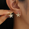 Vintage Metal Shell Stud Earrings for Women Accessories Personalization Jewelry Earrings Daily Wear Creative Jewelry Gift - Image 4
