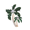 Temperament Leaf Brooch Shiny Rhinestone Color Pin Maple Leaf Ginkgo Biloba Dress Men's Women's Accessories Jewelry Gift - Image 13