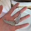 Alloy Angel Wing Choker Necklace with 48 cm Chain and 4.5 cm Extension - Image 11