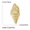 Classic Enamel Conch Brooch for Women Unisex Rhinestone Aquatic Life Pins Banquet Party Backpack Gifts Jewelry Accessories - Image 8