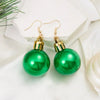 Christmas Snowflake Star Ball Shaped Bulb Earrings Hook For Women Ear Dangle Drop Xmas Party Jewelry Gift - Image 13
