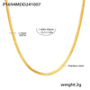 Y Shaped Pendant Necklace with Stainless Steel Chain - Image 9