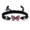 Sweet Shining Butterfly Bracelet For Women Bohemian Braided Bracelet Bangle Couple Classic Butterfly Hand Jewelry Gift - Image 10